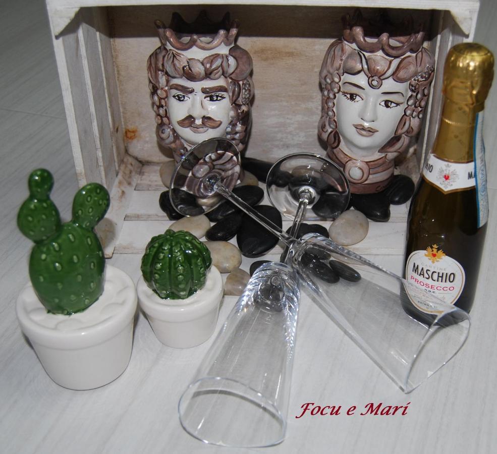 Villa Focu E Mari à Mascali Extérieur photo