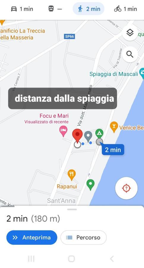 Villa Focu E Mari à Mascali Extérieur photo